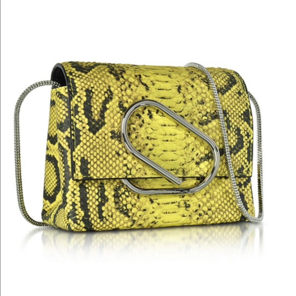 3.1 Phillip Lim Snake Effect Bag - Picture 1 of 8